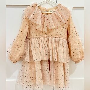 Konges Slojd star sequin dress 5-6Y